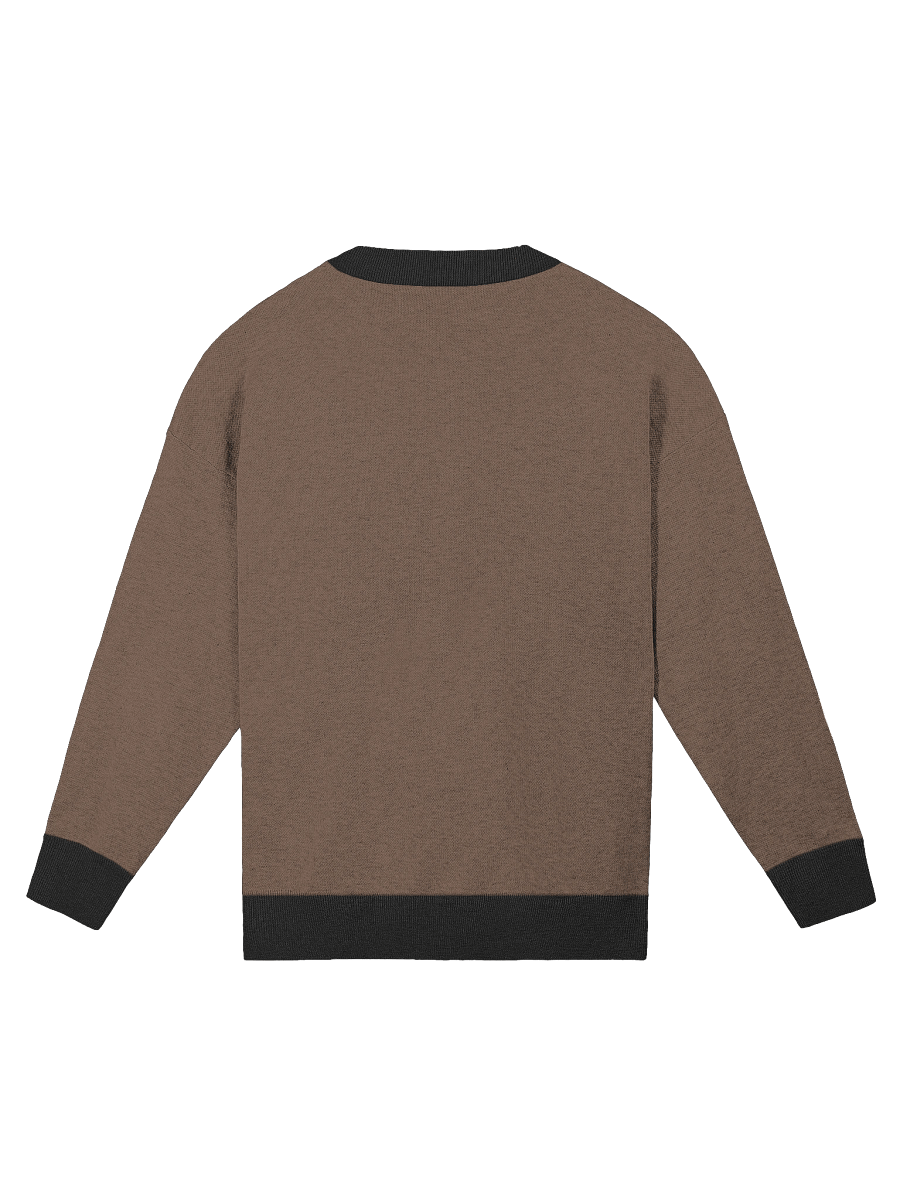 Pug Jacquard Sweater – Relaxed Knit Pullover for Dog Lovers & Pet Parents product image (6)