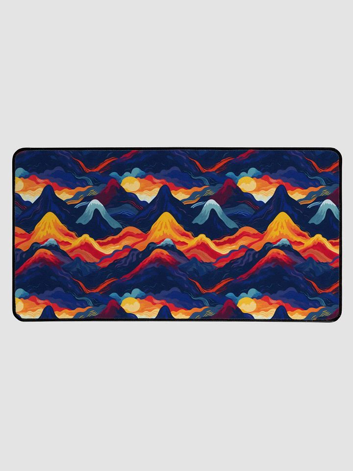 Mountains Modern Art Desk Mat product image (1)