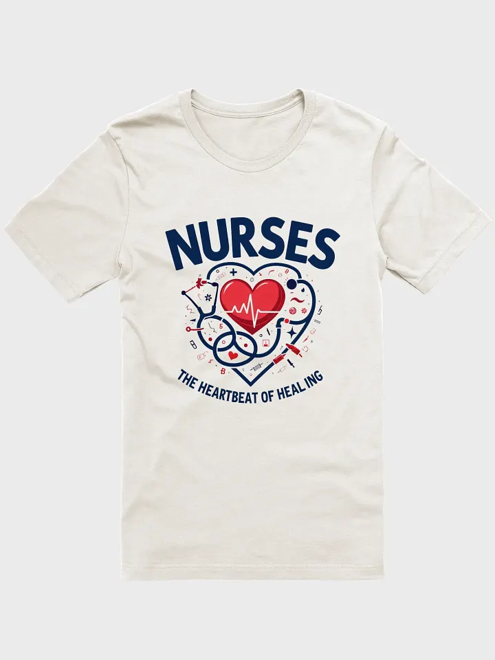 Heartbeat, Healing, stethoscope, nurses T-Shirt product image (7)