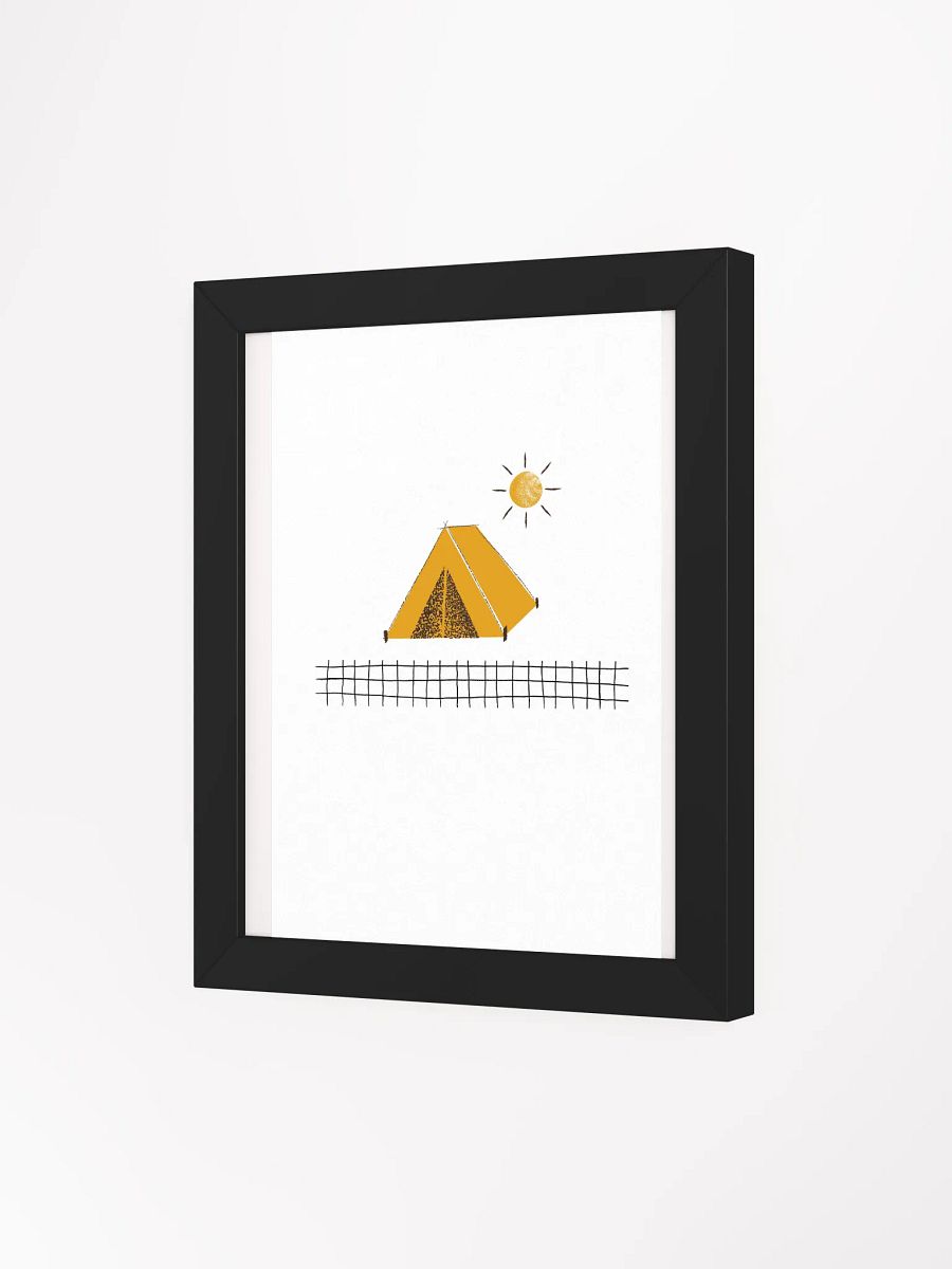 Sunshine Tent Adventure Framed Poster product image (19)