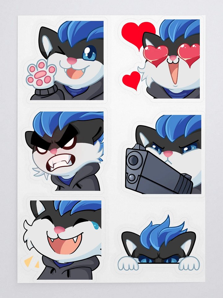 Mashuu Emote Sticker Sheet product image (1)
