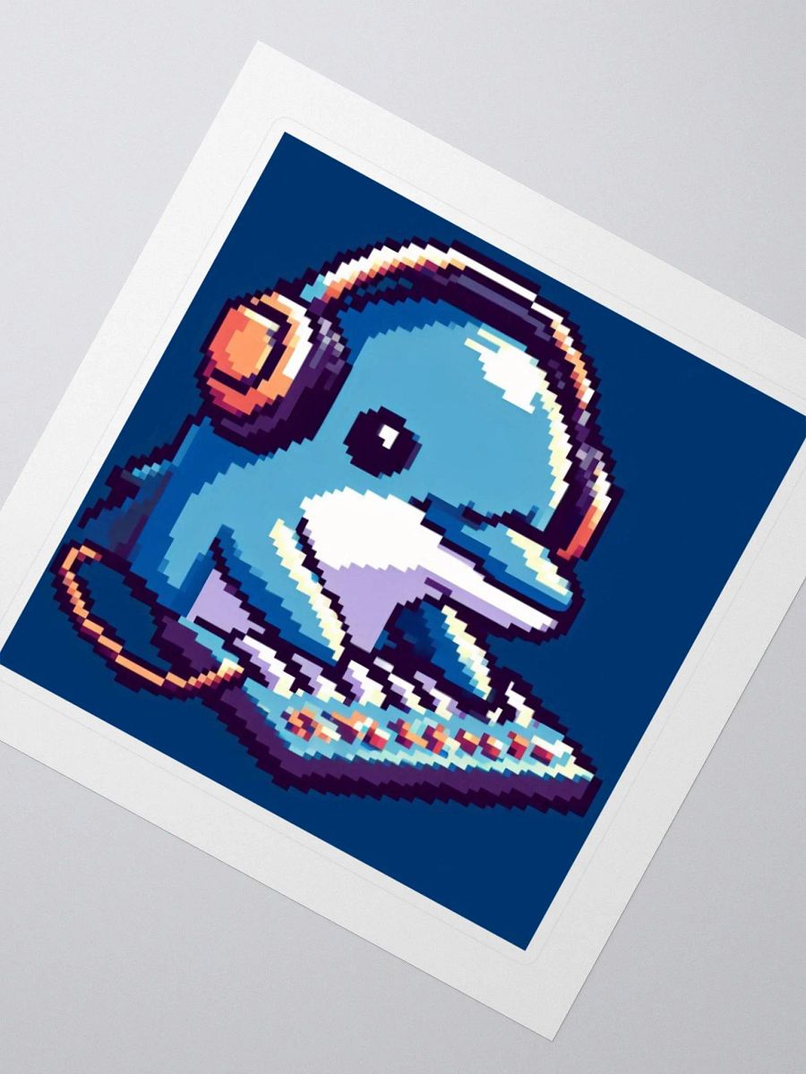 Dolphin DJ Sticker product image (2)