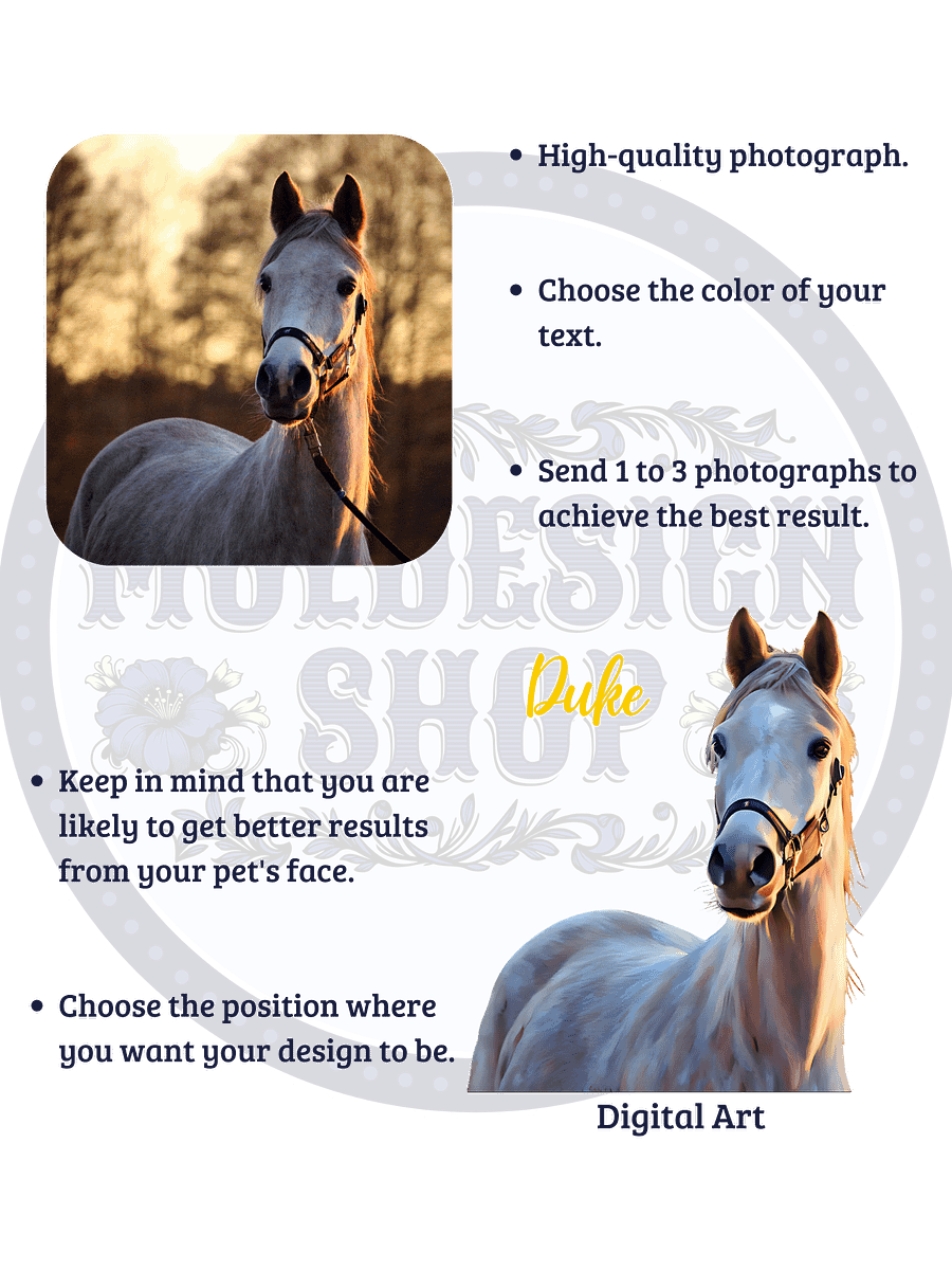 YOUR HORSE! / MUG WITH PERSONALIZED NAME product image (5)