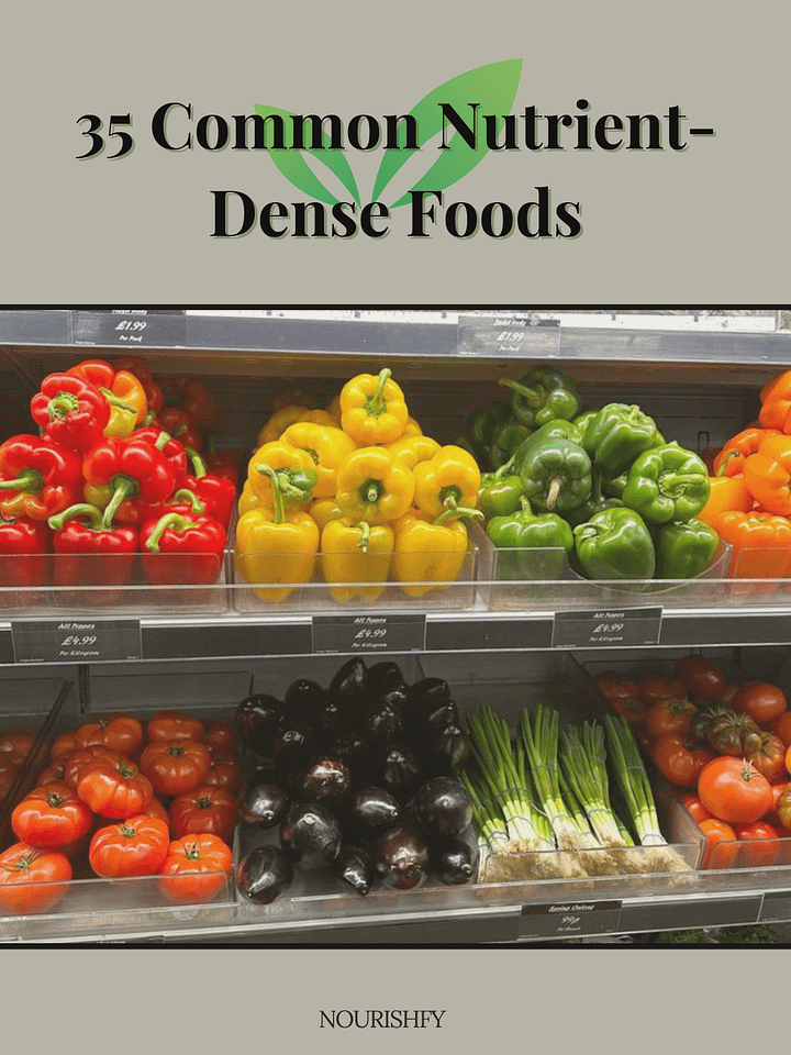 35 Common Nutrient-Dense Foods product image (1)