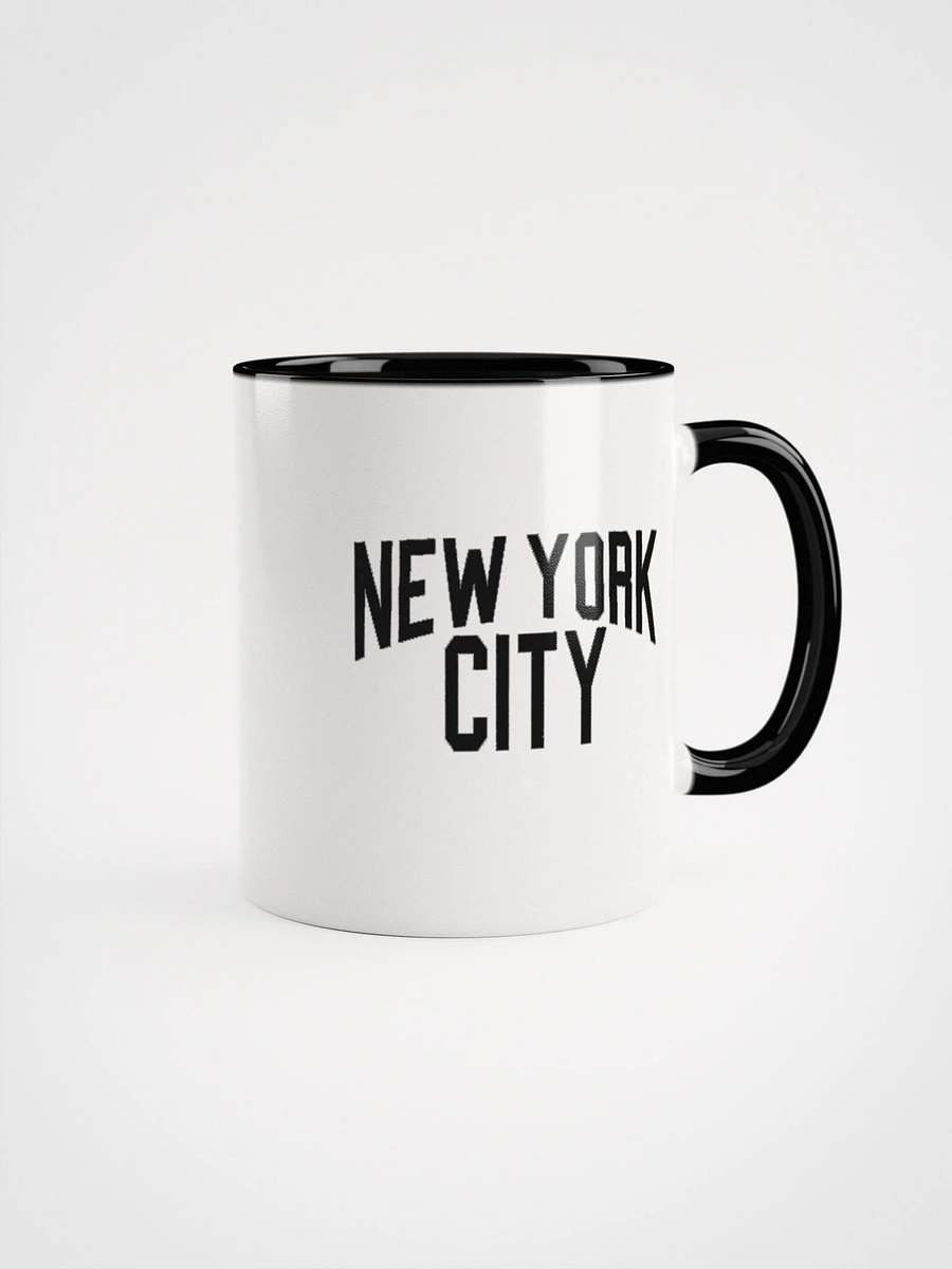 New York City Coffee Mug (Black text on white) product image (1)