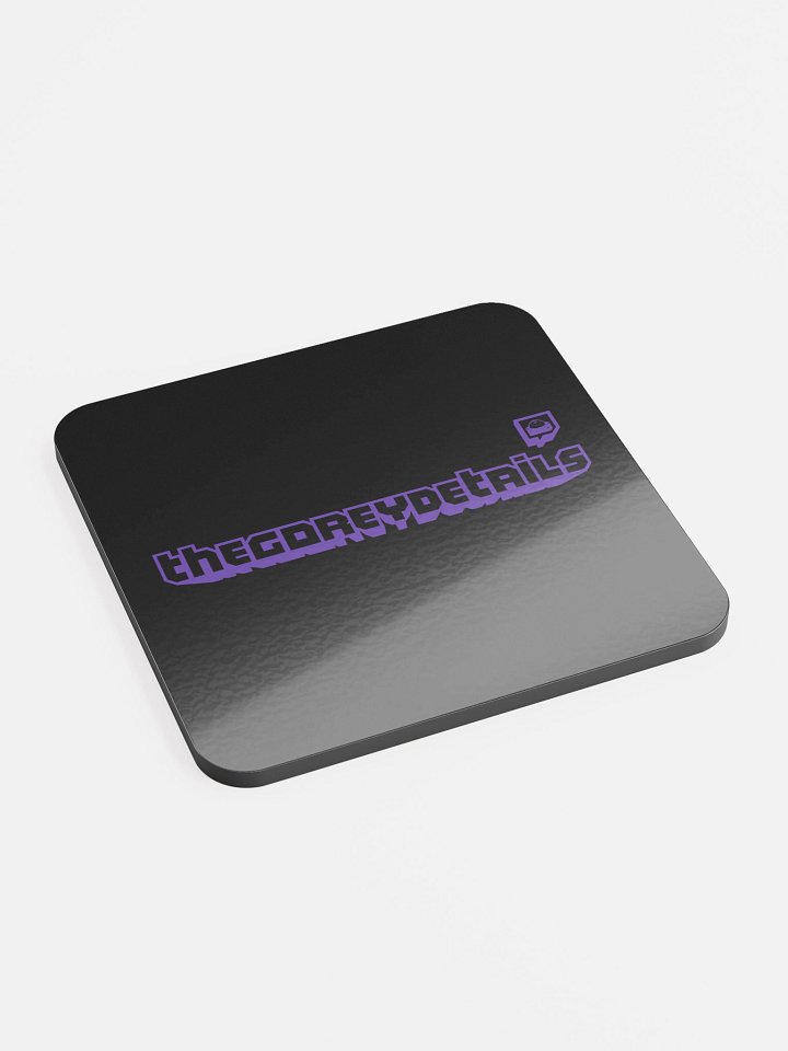 TTV Purple - Glossed Cork Coaster product image (2)