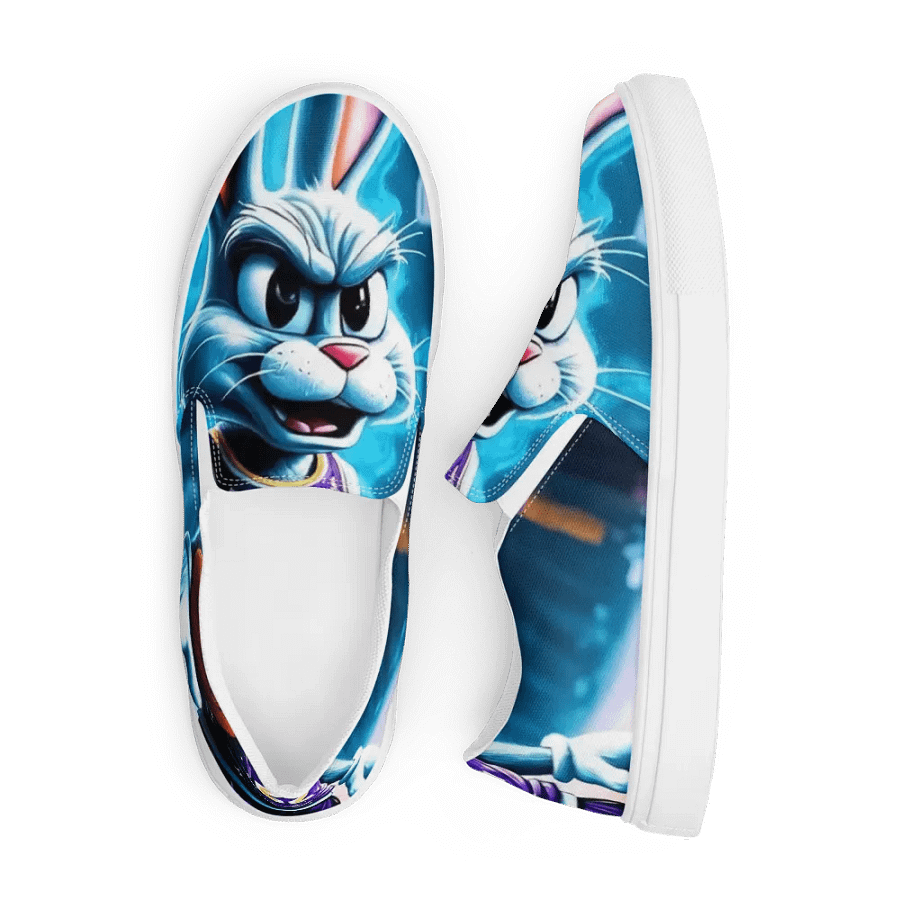 Lakers Bunny Men's Slip-Ons product image (5)