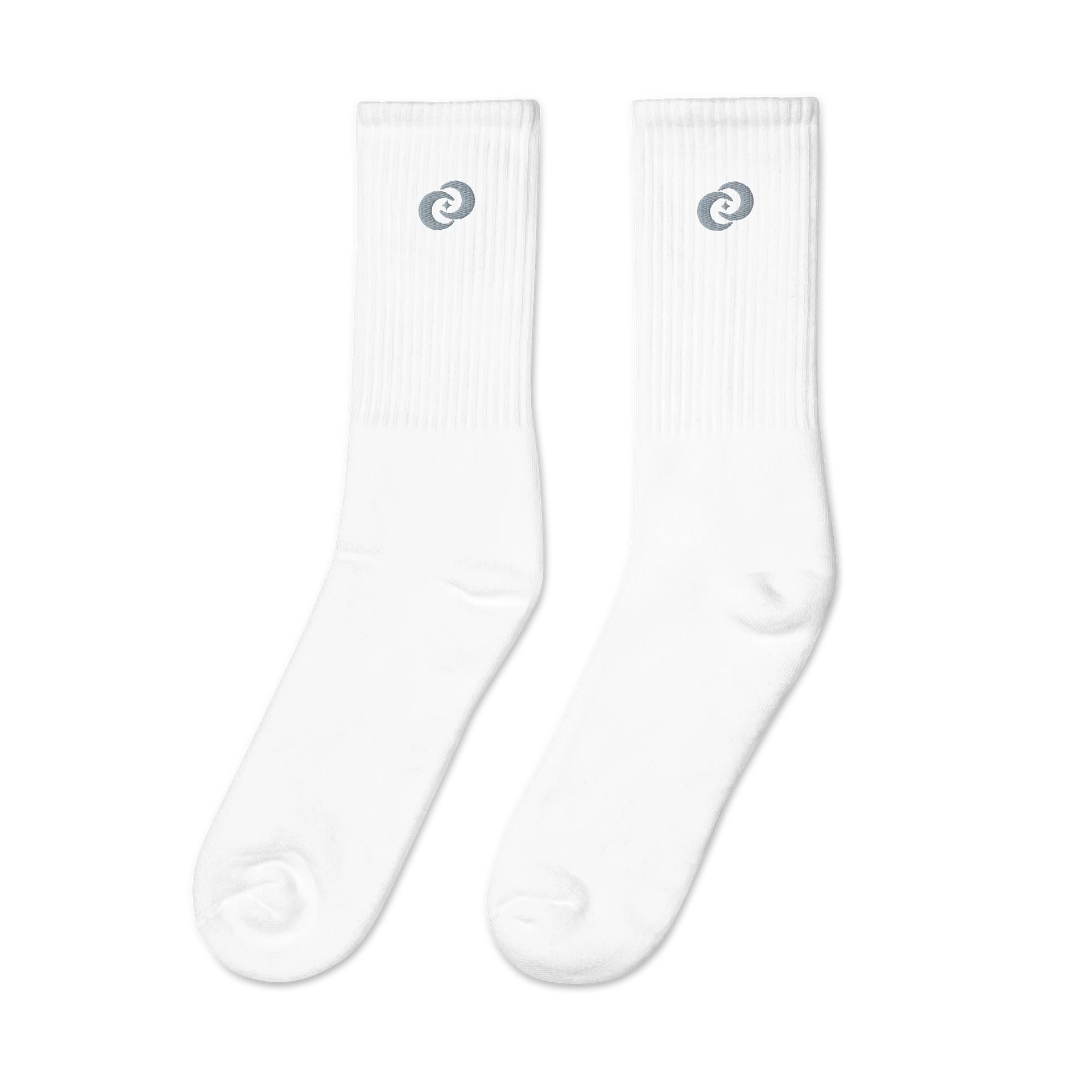 Interlinked Comfort Crew Socks – Lustrous Moon product image (4)