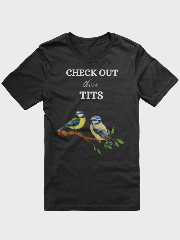 Whimsical Bird Cap Communication Tee product image (1)