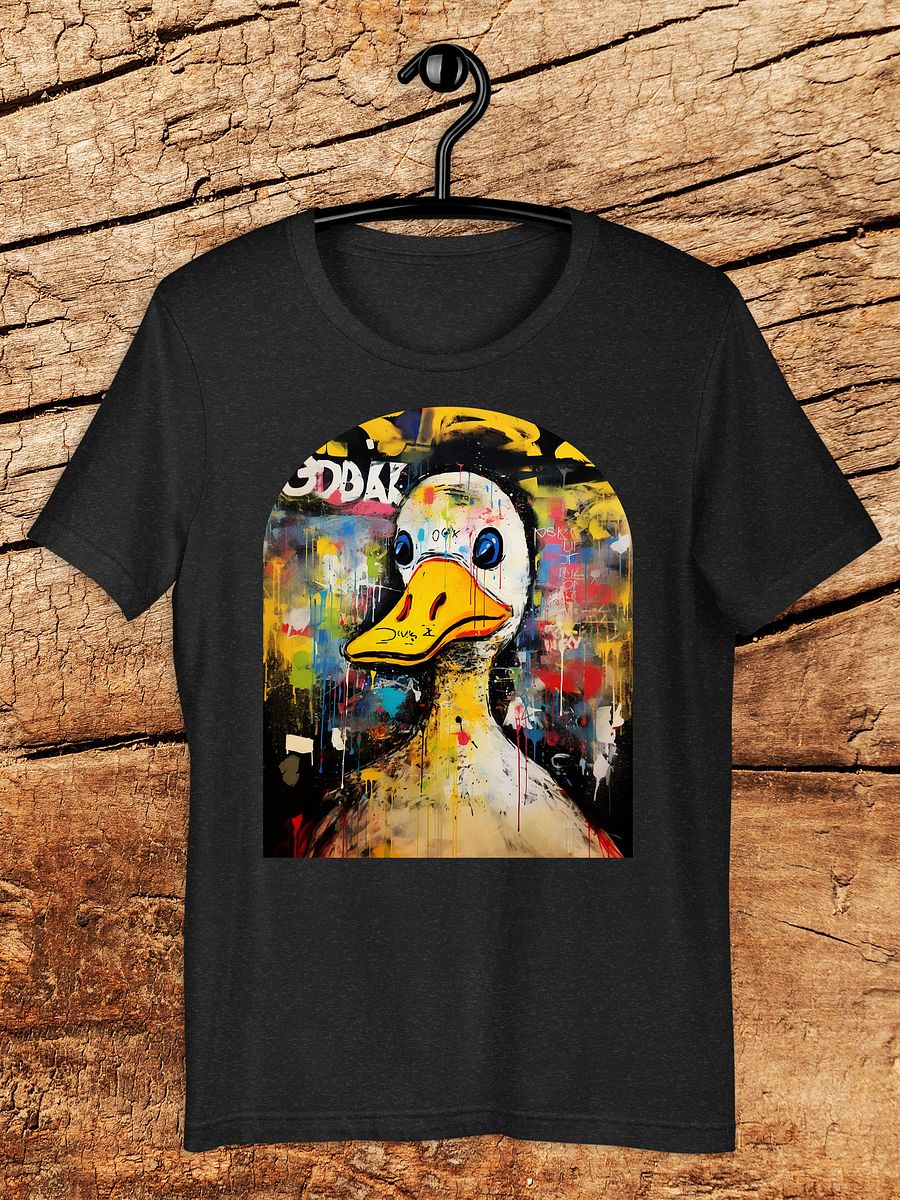 Colorful Duck Street Art Graphic T-Shirt product image (1)
