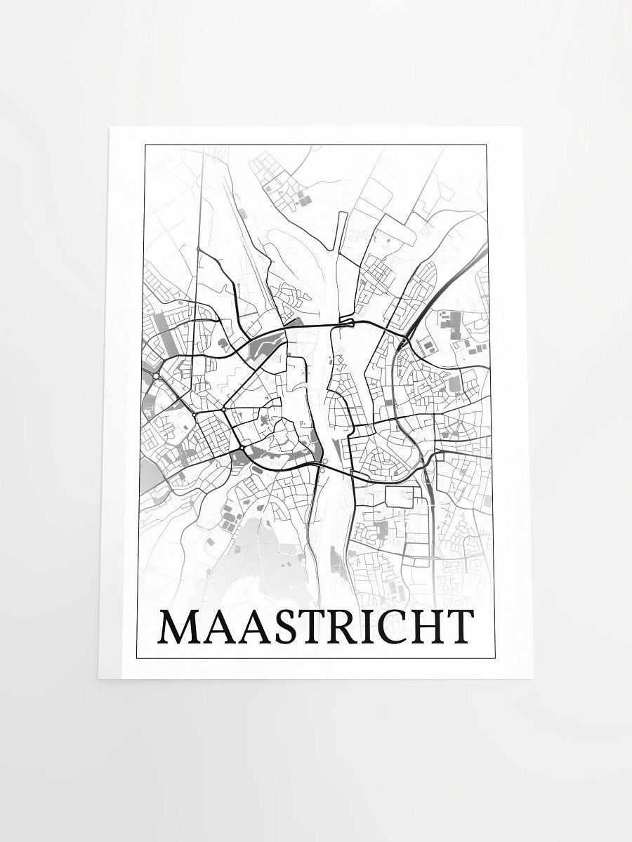Maastricht, Netherlands, city map print product image (20)