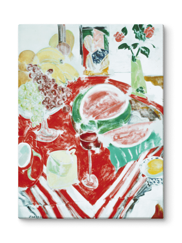 Still Life with Watermelon (1985) on canvas (30" x 40") product image (2)