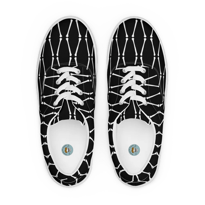 Skeleton Party Canvas Shoes product image (1)
