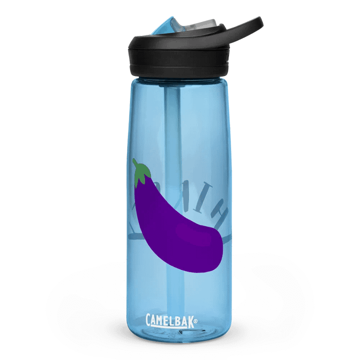 I Love Eggplant Water Bottle product image (3)