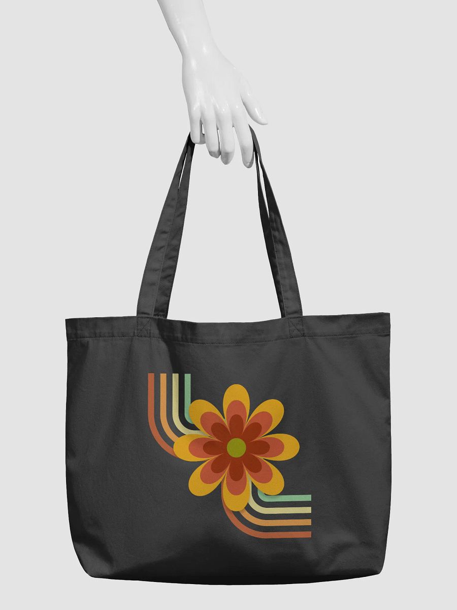 Retro Floral Eco Tote Bag product image (5)