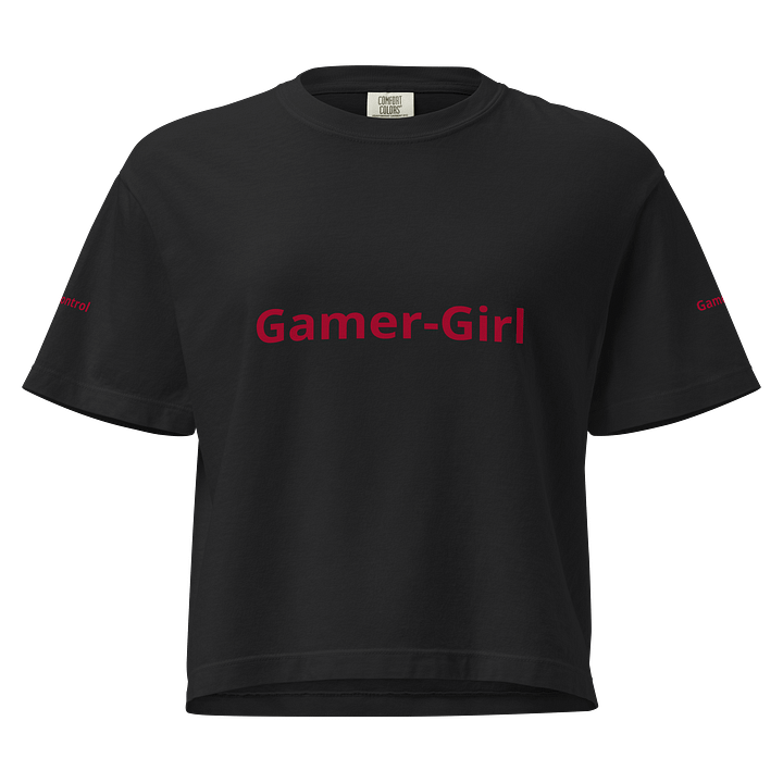 Gamer-Girl Bold Red Tee product image (1)