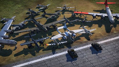 For today’s meet-up we did WW2 only vehicles, specifically the Allies this time!

We managed to get fighters, interceptors, b...