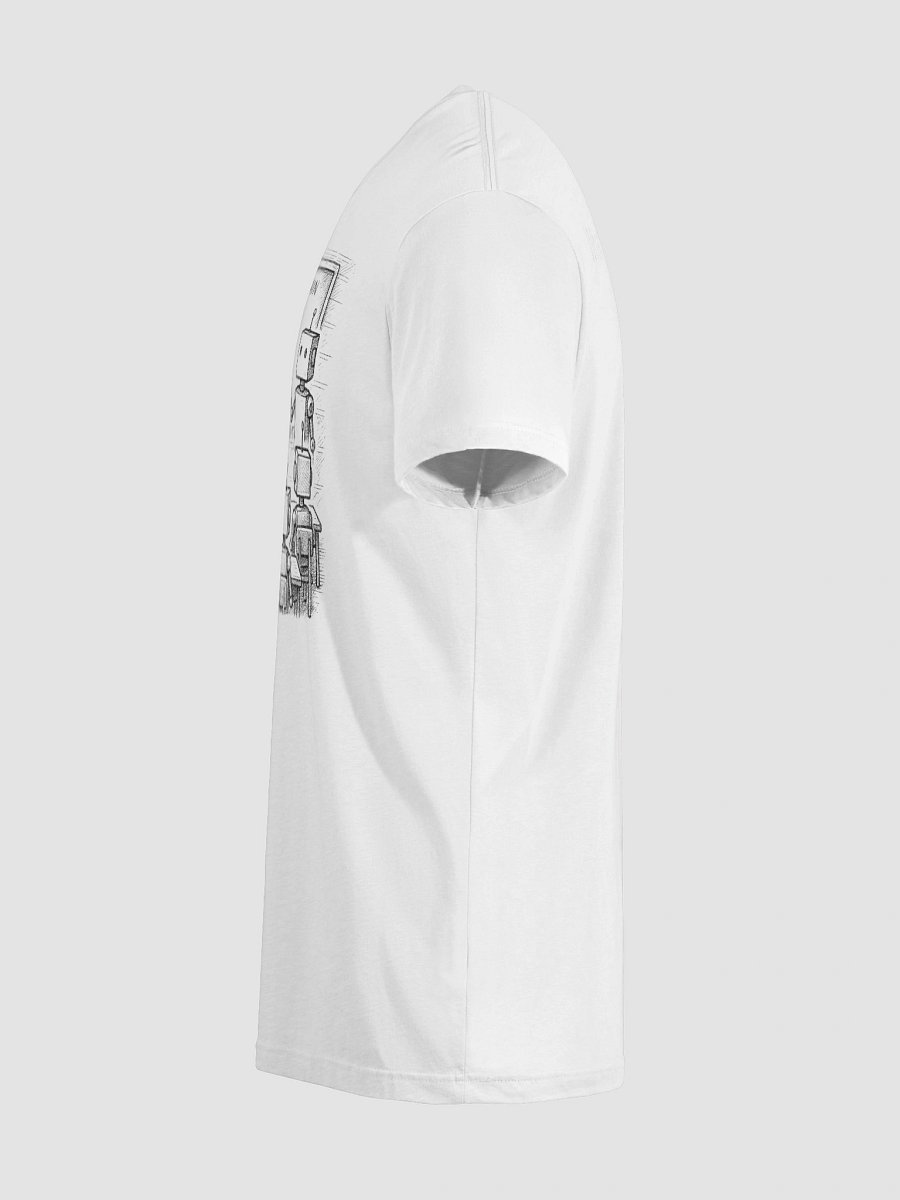 What…? Human? - Robot Classroom - White Tee product image (12)