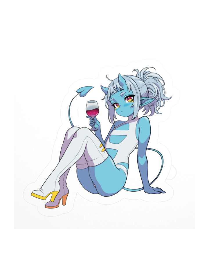 Kuu Wine Sticker product image (2)