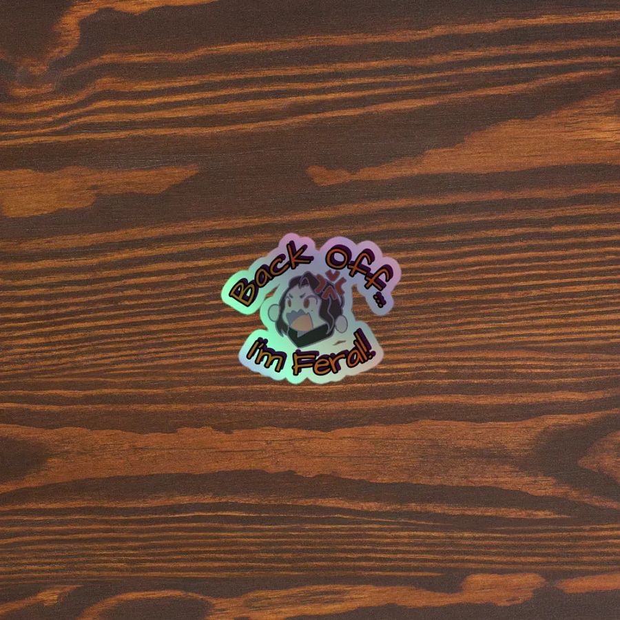 I'm Feral Sticker product image (3)