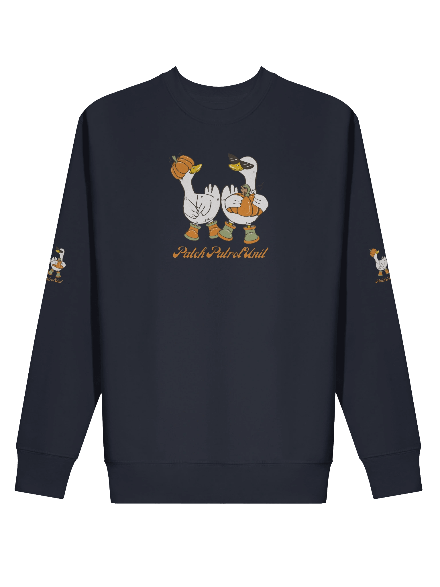 Patch Patrol Unit Pumpkin Duck Graphic Sweatshirt product image (19)