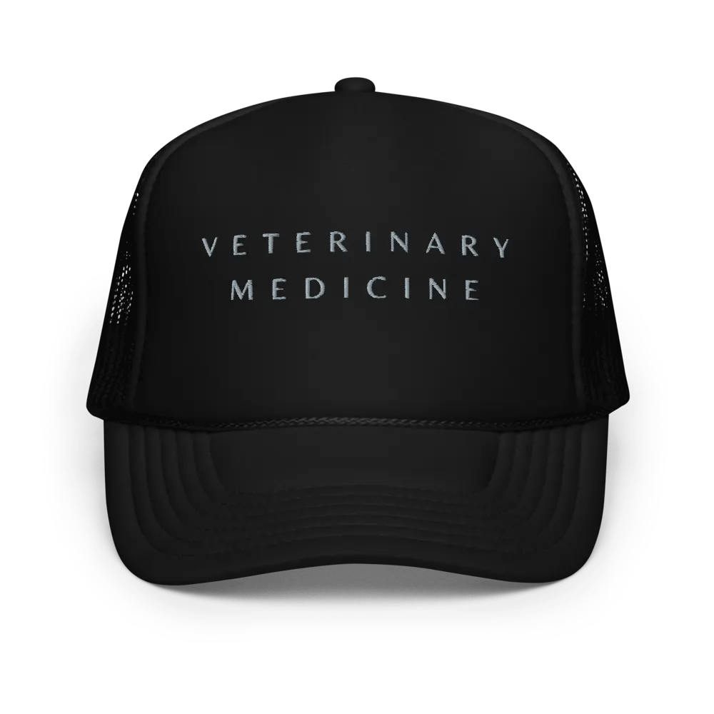 "Veterinary medicine" embroidery hat product image (1)