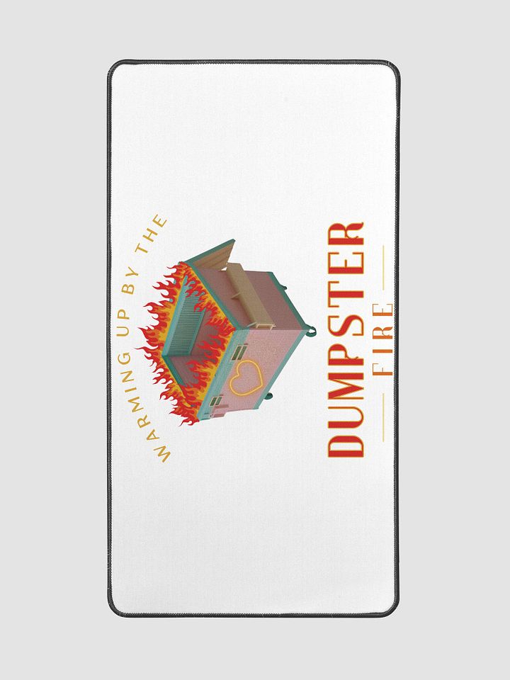 Dumpster Fire Desk Mat product image (2)