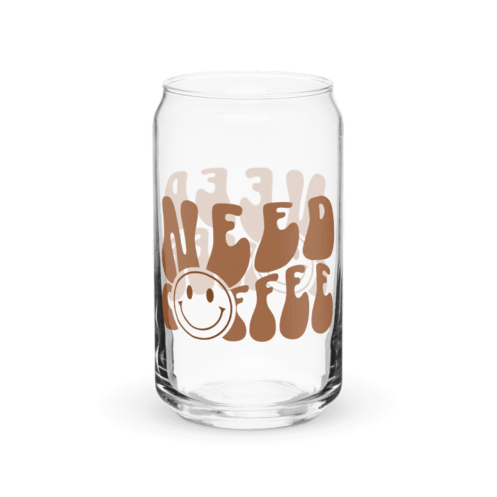 Need Coffee- Can-Shaped Glass product image (1)