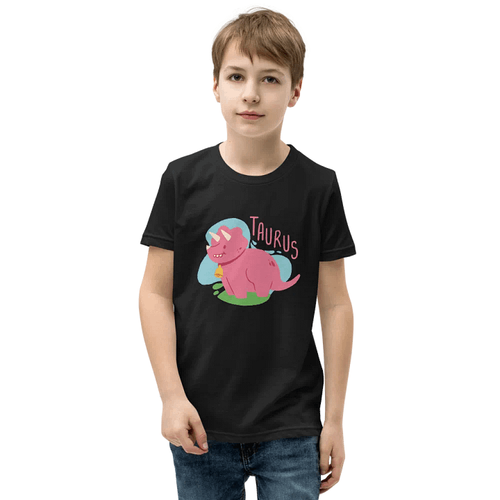 Youth Taurus Dino T-Shirt product image (1)