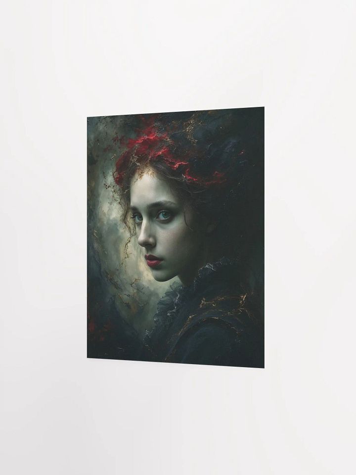 Gothic Muse Portrait Matte Poster product image (17)