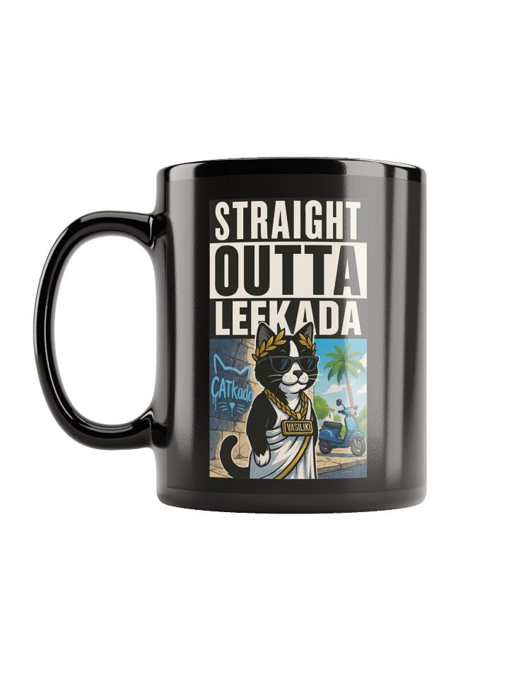 STRAIGHT OUTTA LEFKADA MUG product image (2)