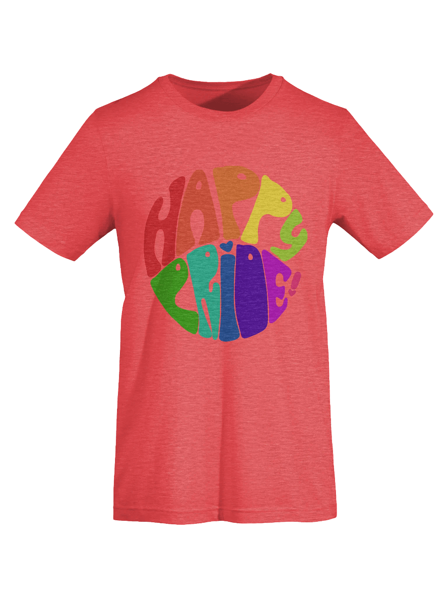 Full Pride Happy Pride big print tee product image (7)