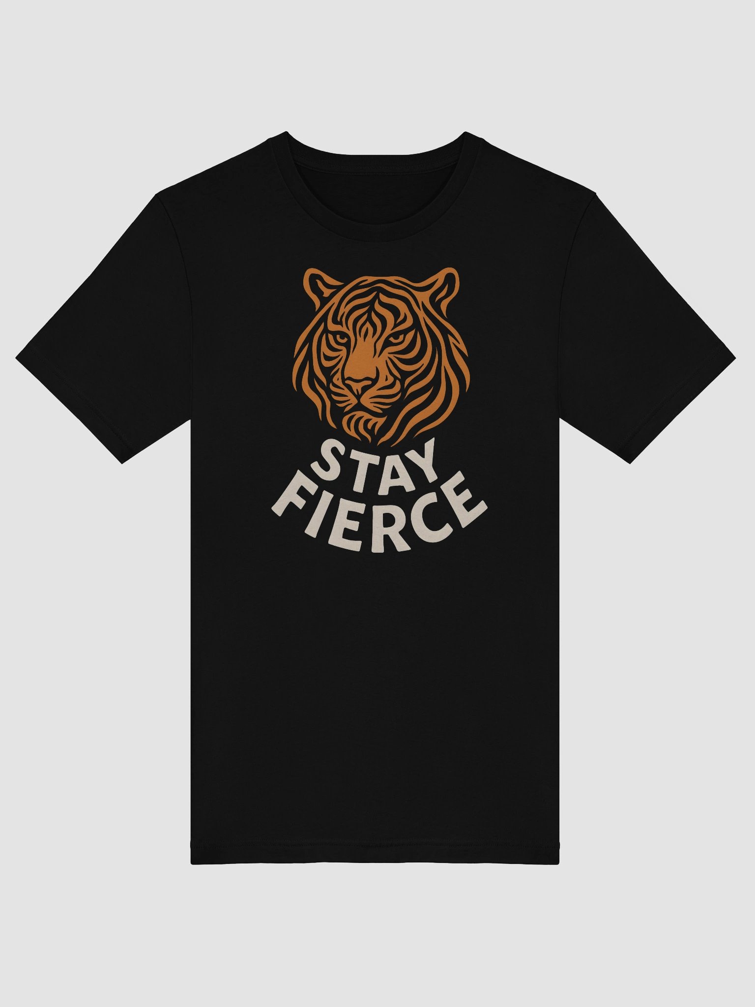 Fierce Tiger Head Graphic Tee product image (5)