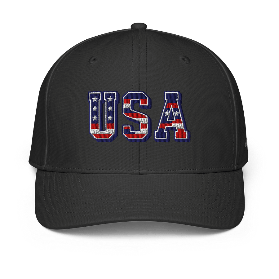 Red, White, and Blue USA Embroidered Snapback Cap product image (2)