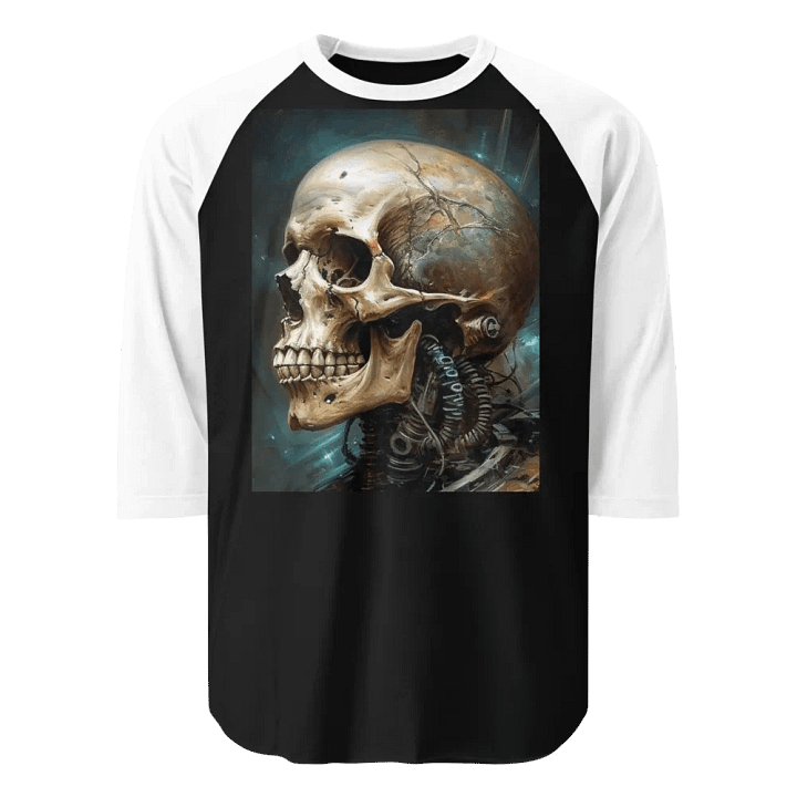 Mechanical Skull Fusion Raglan Tee product image (1)