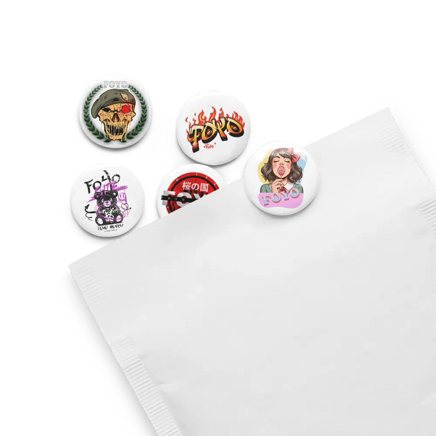5 FOYO Old School Pins product image (13)