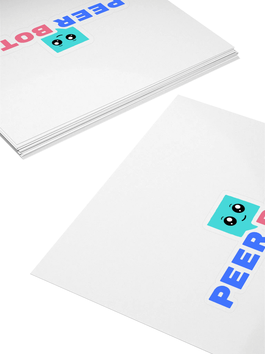 Peerbots Logo Sticker product image (4)