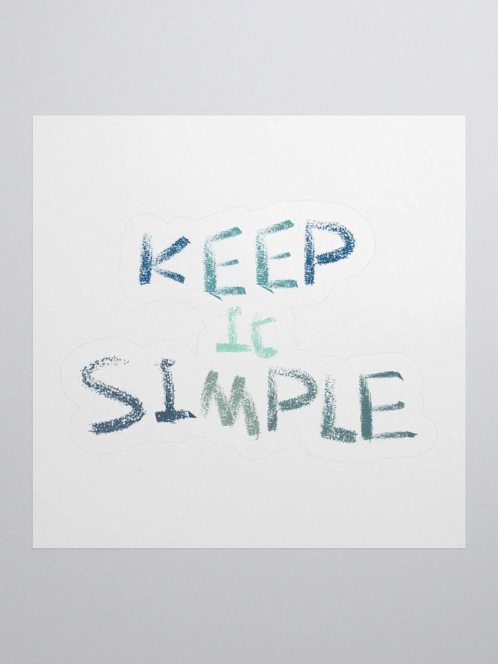 Simplify Your Style Stickers product image (2)