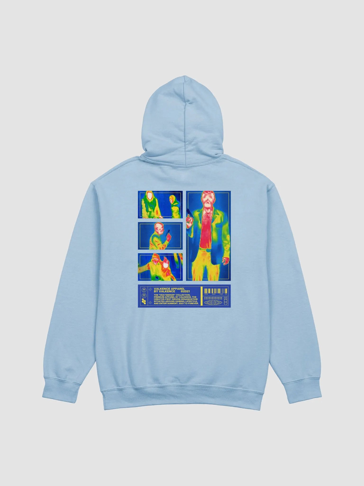Heatseeker Hoodie - Light Blue product image (1)