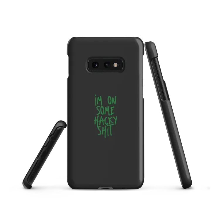 Hacky Sh*t Samsung Phone Case (Matte) product image (2)