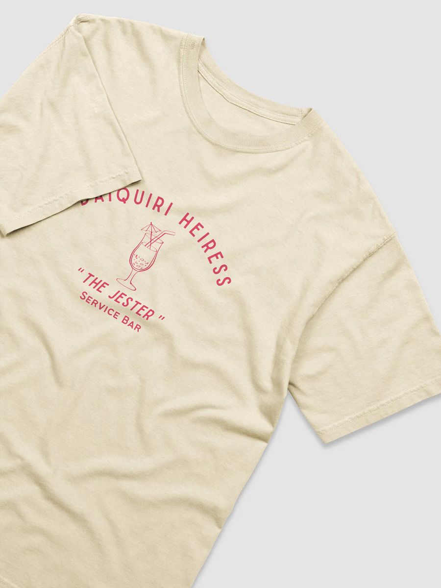 CHECK PLEASE! DAIQUIRI TEE - WHITE-IVORY product image (3)