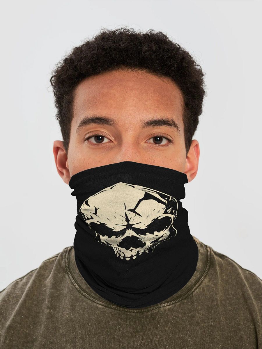 Skull Graphic Neck Gaiter product image (1)