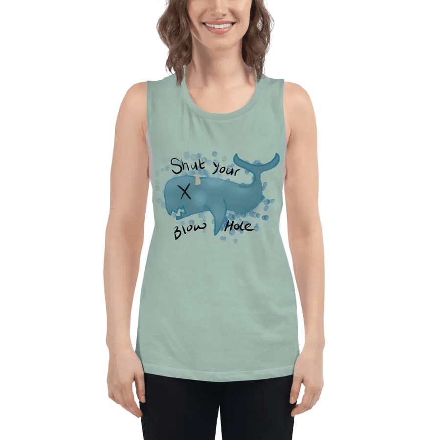 Shut Your Blow Hole! (Tank Top Edition) product image (5)