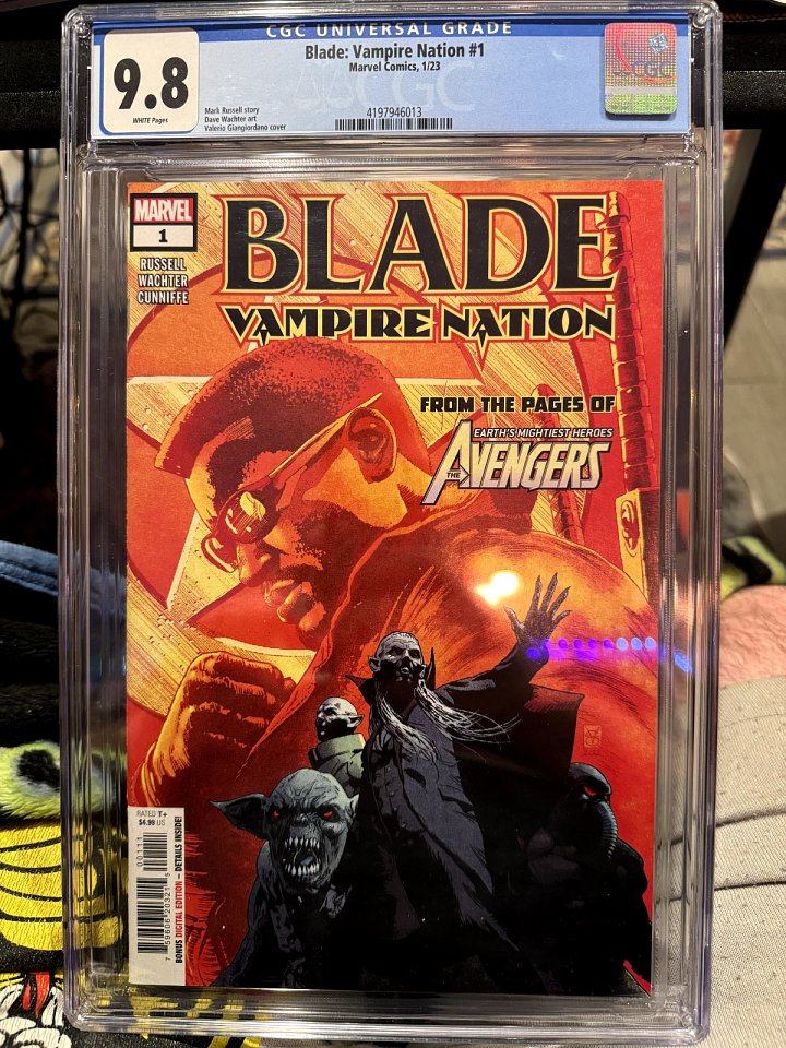 Blade: Vampire Nation #1 (2023) | CGC 9.8 | Marvel One-Shot | Avengers Tie-In product image (1)