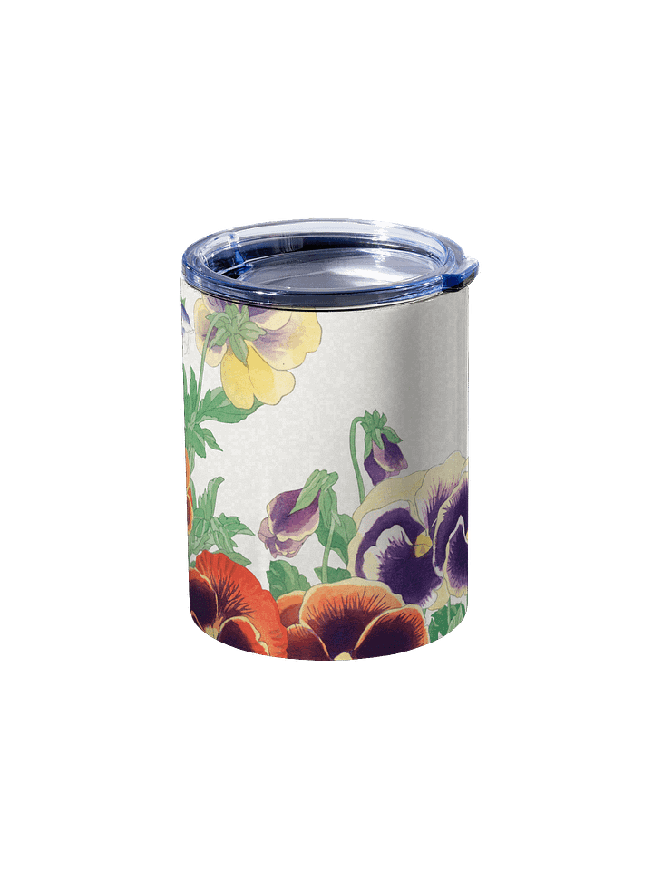 Pansies. 10oz Stainless Steel Tumbler product image (2)