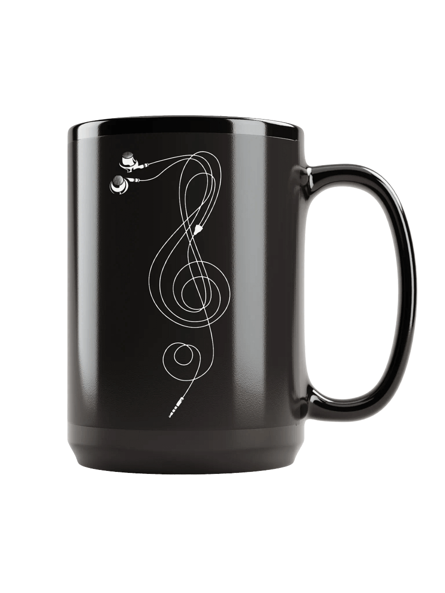 Earbud Clef 15 oz. mug product image (1)