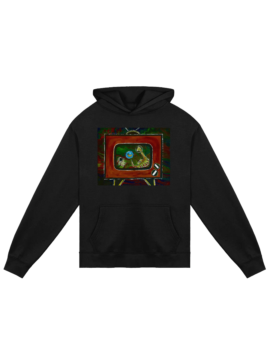When The Spaceman Met The Space Dinosaur Oversized Hoodie product image (1)