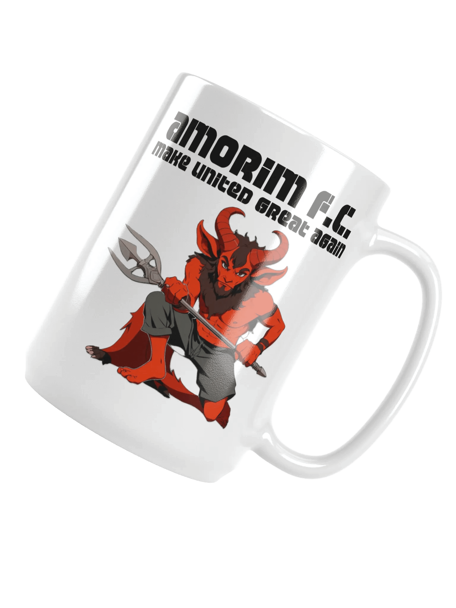 MUFC Amorim F.C. Devil Trident Mug product image (4)