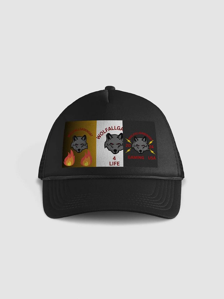 wolf trucker hat product image (1)