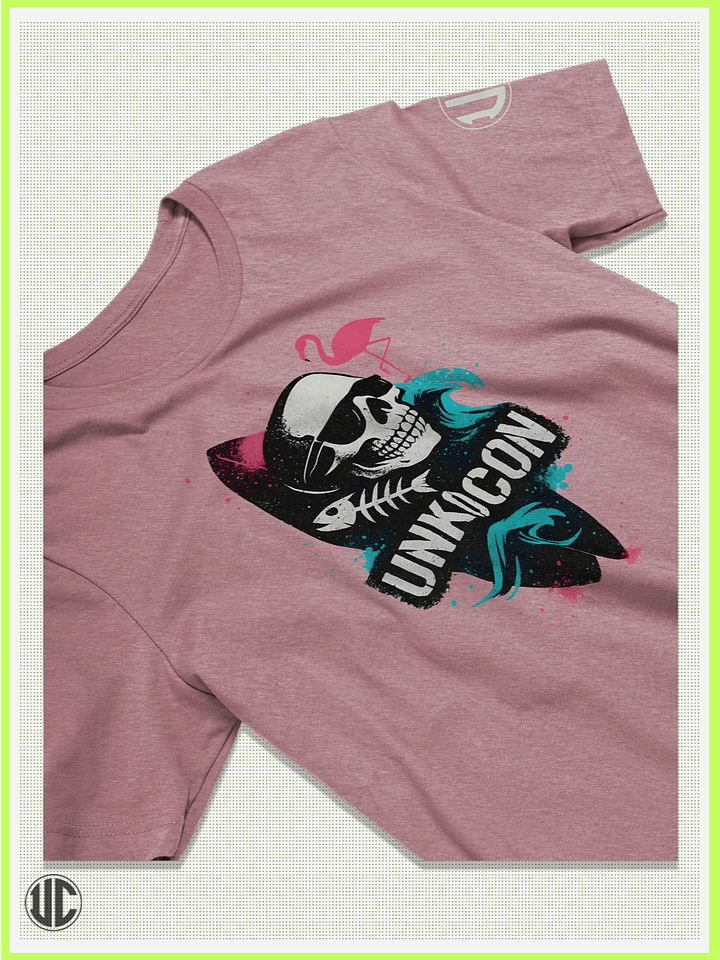 Skully Island Vibes – UnkoCon Surf Culture T-Shirt product image (2)